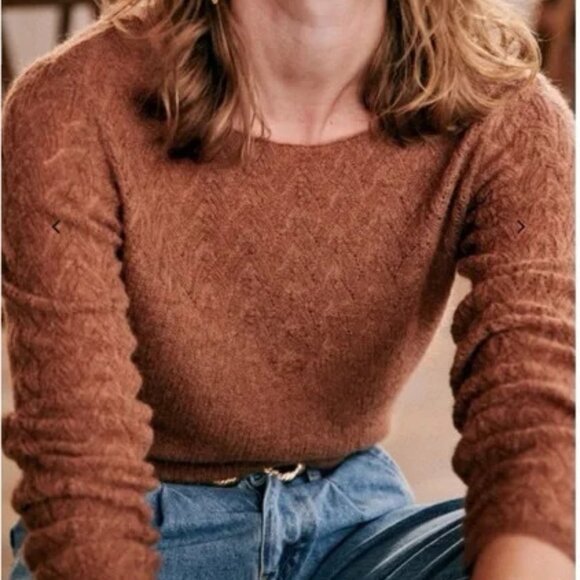 Sezane Cosance Pull NWT XS - Picture 3 of 8